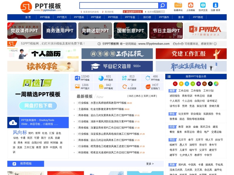 51PPT模板网