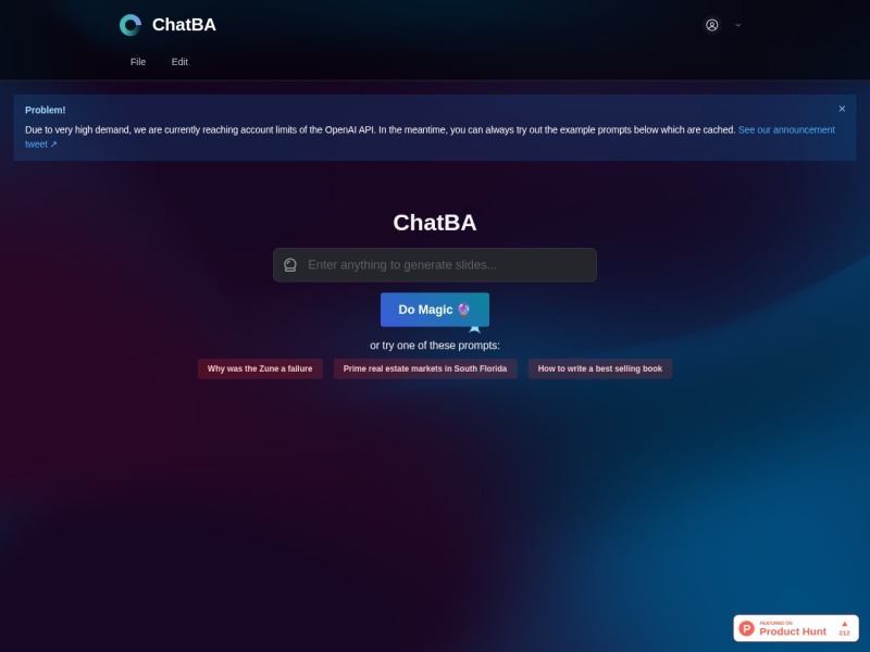 ChatBA