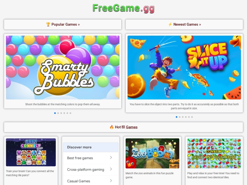 FreeGame.gg游戏平台