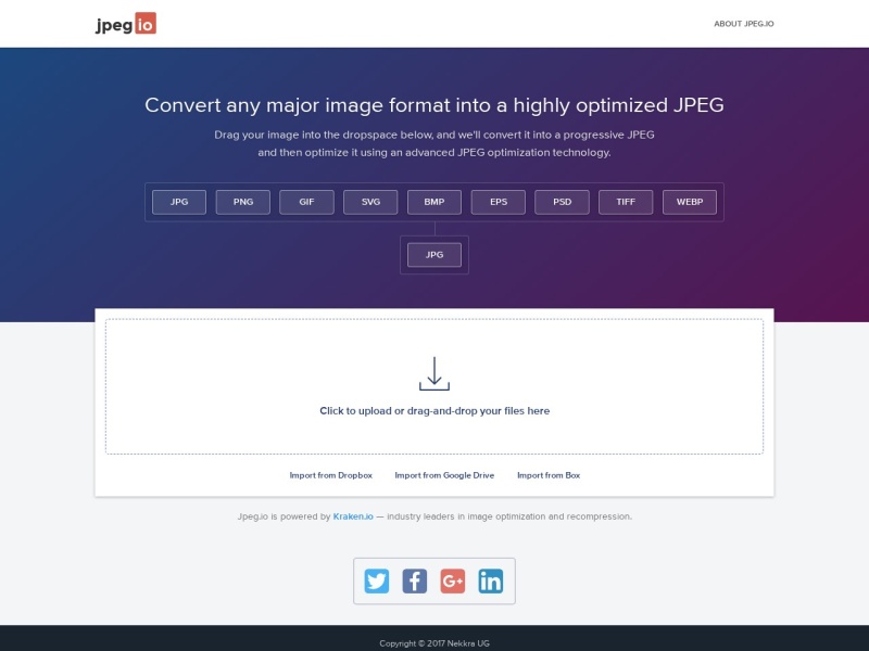 Jpeg.io
