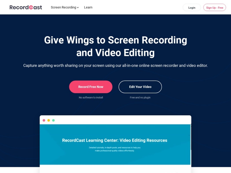 RecordCast